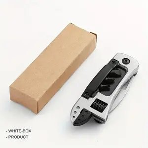 Multi-Function Tool, 5 In 1 Multi-Function Wrench Folding Tool, Pocket Multi-Function Pliers, Durable Stainless Steel Outdoor Tool, Suitable For Outdoor And Camping