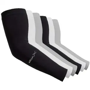 3 Pairs Unisex Arm Warmers, Thermal Sports Sleeves, UV Protection, Hand Coverage, Ideal for Running, Fishing, Cycling, Summer Activities