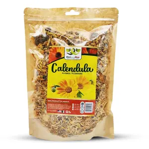 Mercadela Calendula Hierba Natural Te Tea 4 oz.-113g Natural Mexican Herb Hierba Wild Crafted