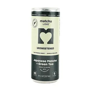 ITO EN Matcha Love Japanese Unsweetened Green Tea Drink 237ml - Zero Sugar, Zero Fat, Zero Calorie - Refreshing & Guilt-Free