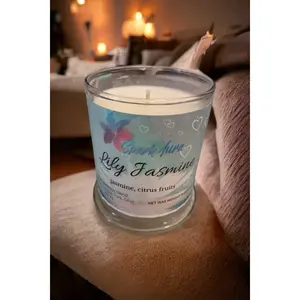 LIly Jasmine scented candle
