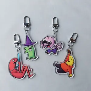 Smiling Friends Keychains! Cute, Durable, And Perfect For Bags, Keys, Or Gifts. Great For Daily Use Or As Thoughtful Little Gifts For Your Friends And Yourself.