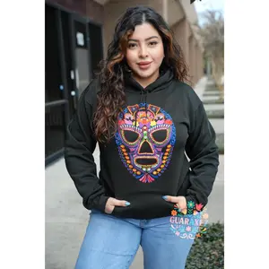 Embroidery Hoodie Enmascarado Unisex