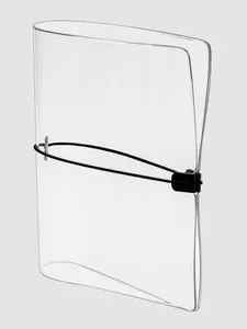 Clear Vinyl Planner | Small | Elastic Closure