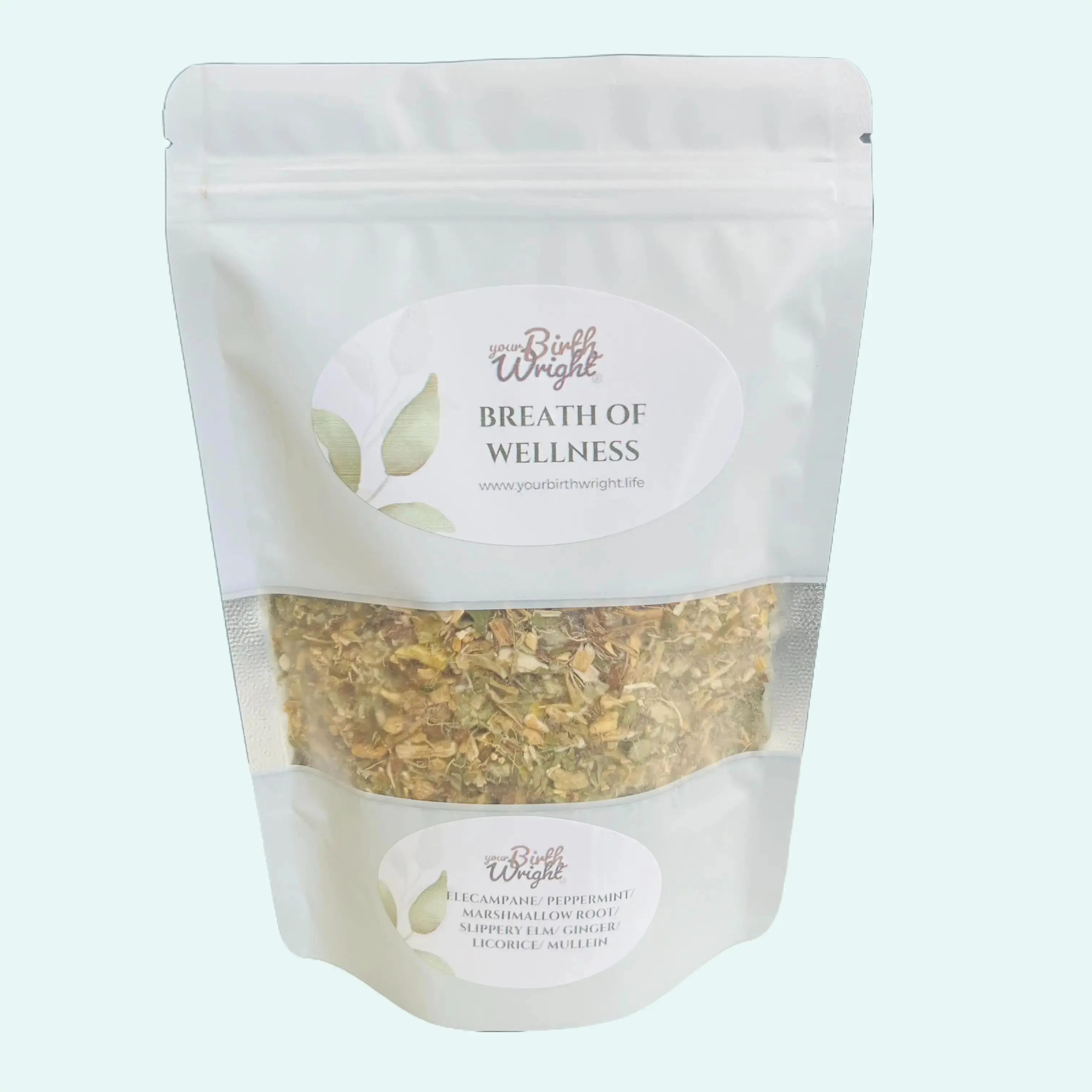 Breath Of Wellness Lung Detox Herbal Tea health tea Natural Beverage mullein for
