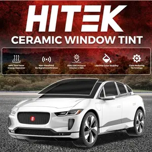 Hitek Ceramic IR Window Film Precut Kits - 69% Total Solar Energy Injection Non-metalized 99% UV Protection Interior & Exterior
