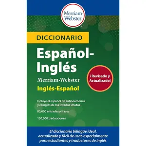 Diccionario Español-Inglés Merriam-Webster - Bilingual, Bidirectional Dictionary with American English & Latin American Spanish