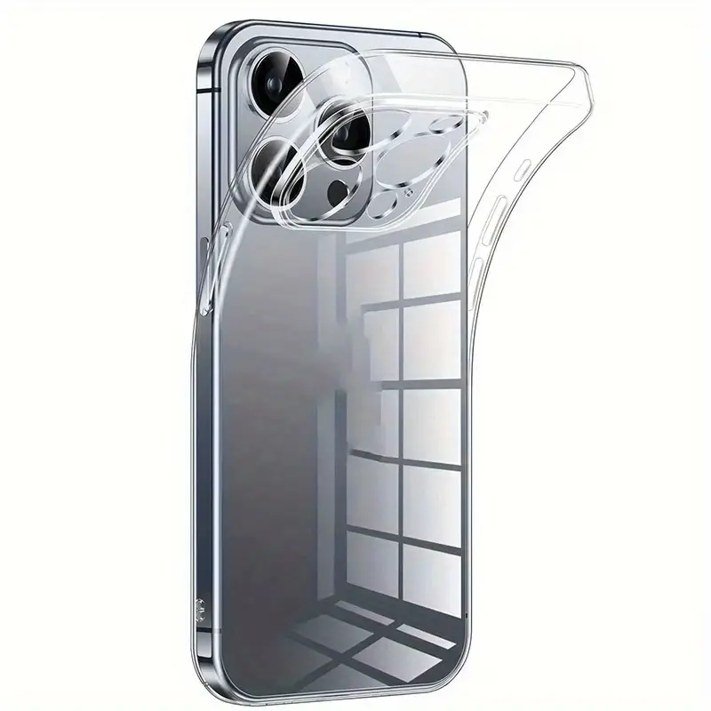 Clear soft phone case, anti-yellowing, high transparency,for iphone 17Promax,  17 Pro, 16promax 15plus 14 13 12 11 Pro Xs Max Plus Phone Case,Shockproof and drop-proof, protects your phone.