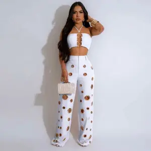 PT Fashion Set: Crop Top With High-Waist Pants