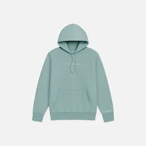 The Heavyweight Embroidered Hood - Sage