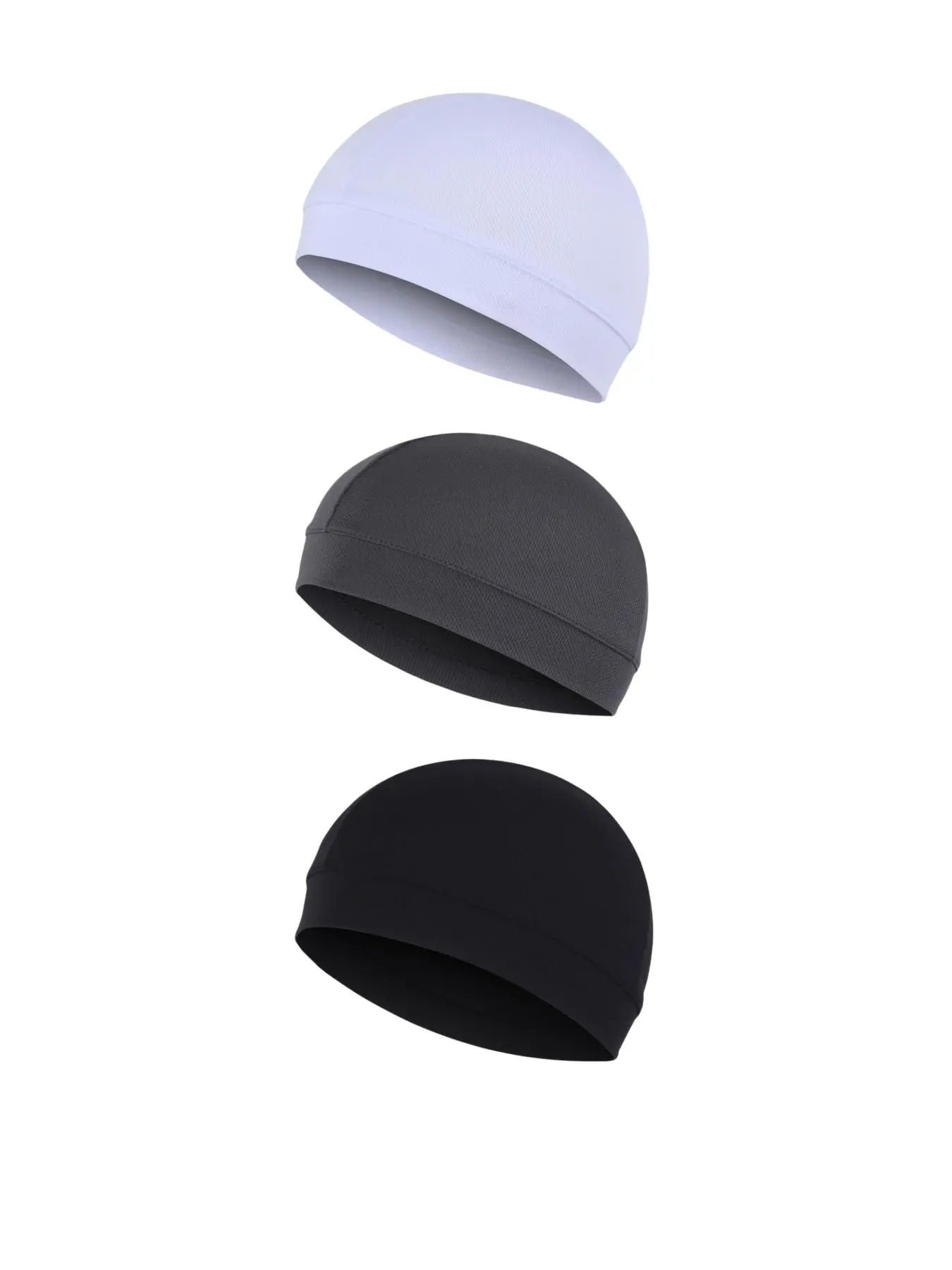 Solid Color Cycling Cap, Breathable Sweat Absorbing Helmet Liner, Lightweight Breathable Headwear, Windproof Sun Protection Sports Hat for Outdoor Cycling Motorcycle, Breathable Windproof Headwear, Sports Outdoor Hats