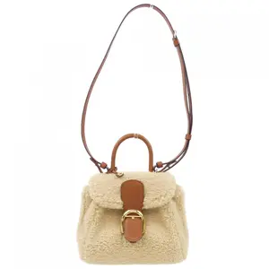 Pre-owned delvaux Calfskin Shoulder Bags Brillant Teddy Sierra Calf Mini Bag