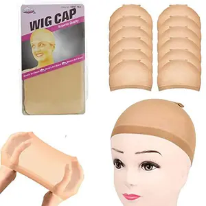 Wig Caps,2pcs Nude Wig Caps Beige Stocking Caps for Wigs Stretchy Nylon Wig Caps for Women
