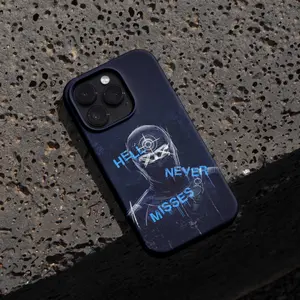 Bullseye Daredevil Glossy Tough Case Polucarbonate - Ultra Durable iPhone Cover, Men Gift