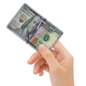 Holographic Credit Card Decal