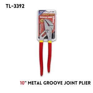 10 Inch Groove Joint Pliers Heavy Duty Metal Adjustable Water Pump Pliers for Plumbing Repair