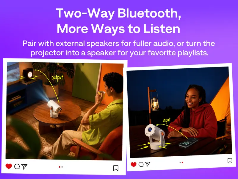 Two-way Bluetooth examples