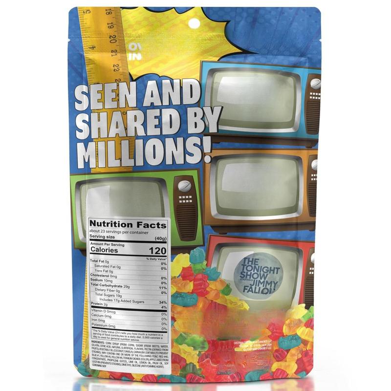 The Original 2 LB Giant Gummy Bears! Big Size, Huge Fruity Flavor • Super Sweet & Chewy Candies Seen & Shared by Millions | Perfect for Parties, Gifts, Content Creation & Viral Challenges | Made in USA by GGB Candies Snack Corn