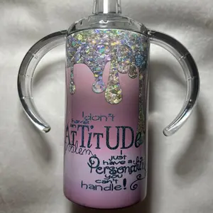 As seen on live sippy tumbler with 2 lids