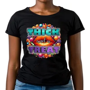 Thick and a Treat- Halloween Design, Heavy Cotton Unisex