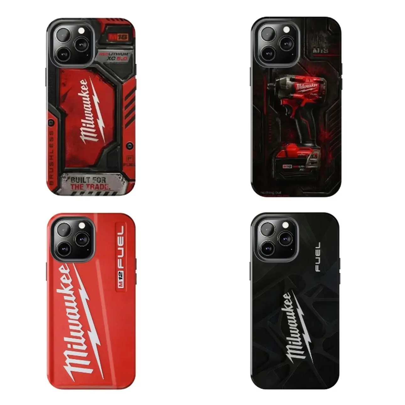 Milwaukee Tool Inspired Compatible with iPhone 11, 12, 13, 14, 15, 16, 17 & more – check our available size