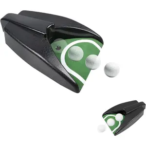 Automatic Golf Ball Return Putting Unit, Battery-Powered Indoor Golf Putting Practice Machine, Suitable for Golf Practice at Home, Office, Yard, Party