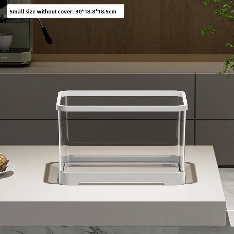 Small white tank without lid [high-transparency ec