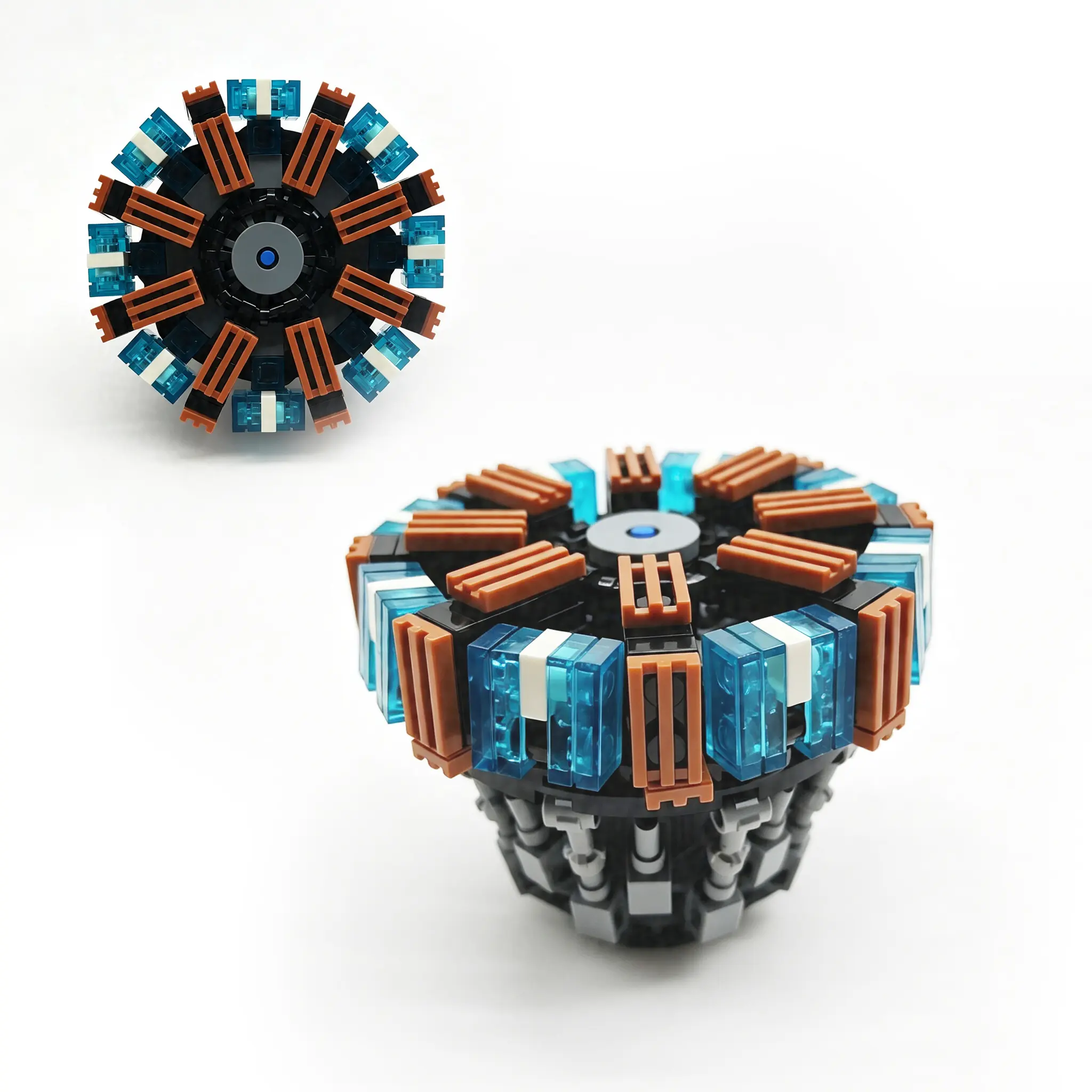 Arc reactor Building Blocks Set Toy,Classic movies Creative DIY Toys & Exquisite Collectibles, Gift for Halloween, Thanksgiving, And Christmas, Easter, Birthday Gifts