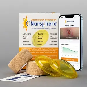 Nursphere Original Outdoors UV Dome Bandages with Wound Tracker App