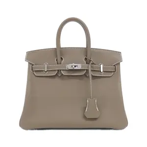 Pre-owned HERMÈS Calfskin Shoulder Bags Hermes Birkin25 Swift