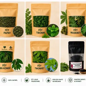 Organic Akouchman Fey Haitian tea Kit