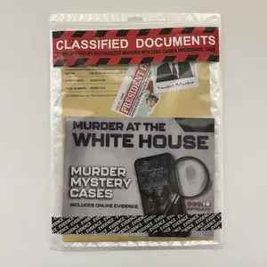 Mystery Detective Game - Tabletop Games, Cold Case File Investigation, Solve Crimes, Perfect for Personal Use, Date Night, Party Groups, House Mystery Puzzle