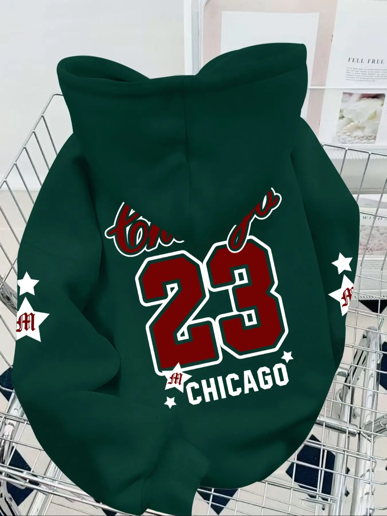 Men's Digital Print Fleece Hoodie, Sweatshirts, Casual Unisex Fall & Winter Pullover, Moderate Fabric, Fitted Style, Comfortable Daily Wear, Jersey Hoodie