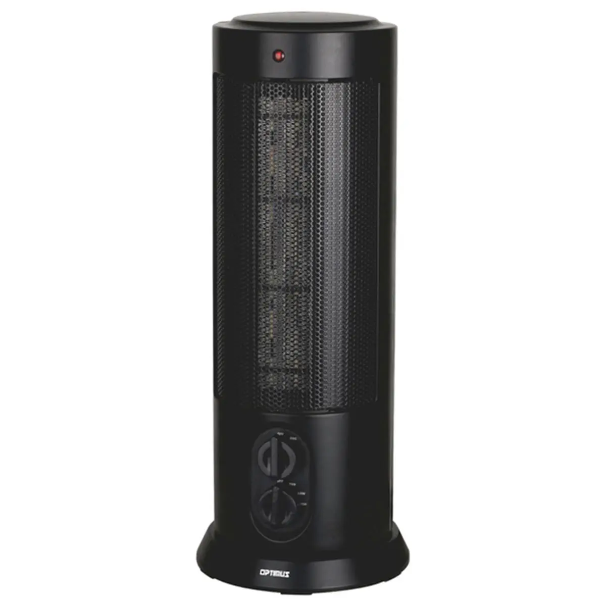 212 MAIN 18 in. Compact Corded Oscillating Ceramic Tower Heater - Automatic, Multifunction, Adjustable Heating, Thermostatic Built-in Thermostat