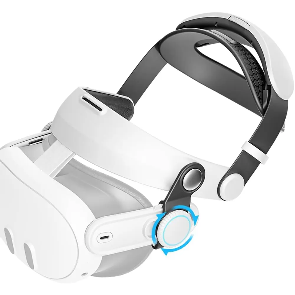 Q3 Halo Strap Compatible with Meta Quest 3/Quest 3S Enhanced Comfort, Replacement Elite  Strap Compatible with Oculus 3/3s by Adjusting The Side Knobs