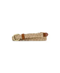 Istres Braided Belt - Rope and Leather