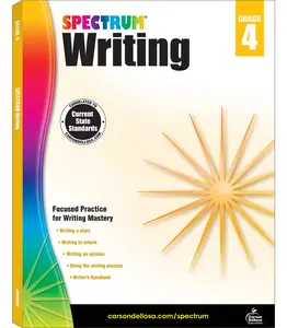 Spectrum Writing, Grade 4: Volume 38 -- Spectrum - Paperback