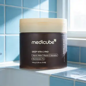 Medicube Deep Vita C Brightening Toner Pads with 2% Niacinamide