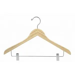 Bamboo Flat Combination Hanger