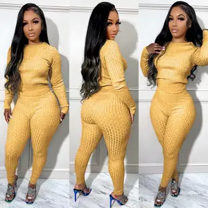 Yellow Sweater Set