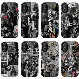 8 Styles Sombr Tour 2026 Touch Phone Case, Sombr Pop Rock Music Case, Gift for Fans, Case forfor iPhone17 ProMax /16/15/14/13/12/11 Plus for Samsung phones, suitable for both men and women,  Perfect Gift for Women Men.A gift for the fans