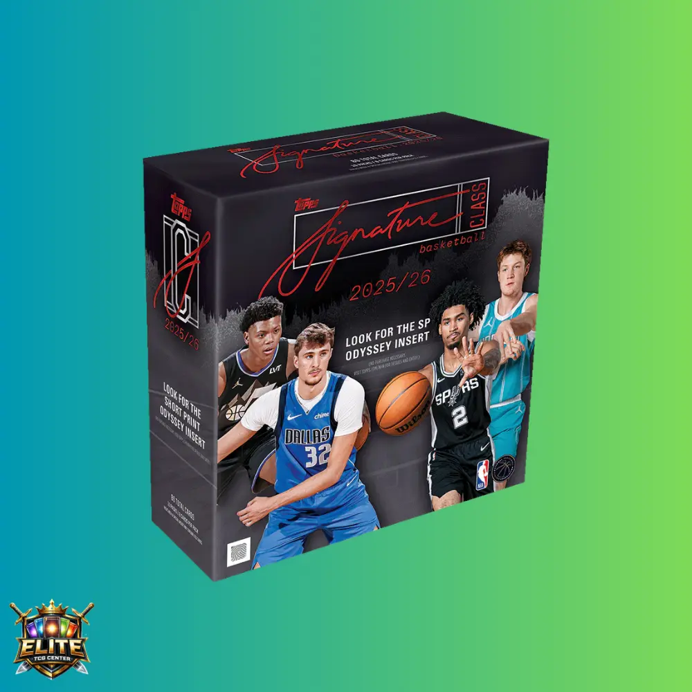 2025-26 Topps Signature Class Basketball - Factory Sealed - Mega Box