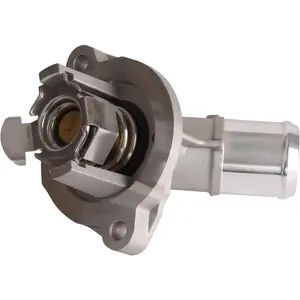 Aluminum Engine Coolant Thermostat Housing Assembly Compatible With 2016-2019 Chevy Cruze 2018-2023 Equinox 2016-2022 Buick Encore 2016-2023 Malibu 2021-2022 Trax 2018-2023 GMC Terrain