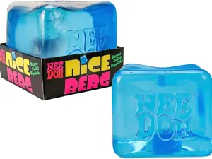 Nice Berg - Giant NeeDoh Nice Cube - Sensory Squeeze Toy with a Super Solid Squish (Pack of 1)
