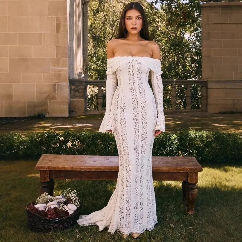 trumpet style wedding dress - TikTok Shop