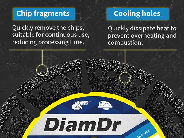 5 Inch Cutting Iron King Diamond Saw Blade for Heavy Duty Metal Cutting Angle Grinder