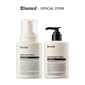 [De:maf Official] Forest Body Care Set | Bubble Body Wash + Melting Body Cream | Relaxing & Hydrating Body Care
