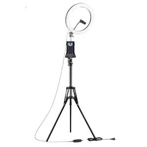 UBeesize 12'' Selfie Ring Light with 62’’ Tripod stand