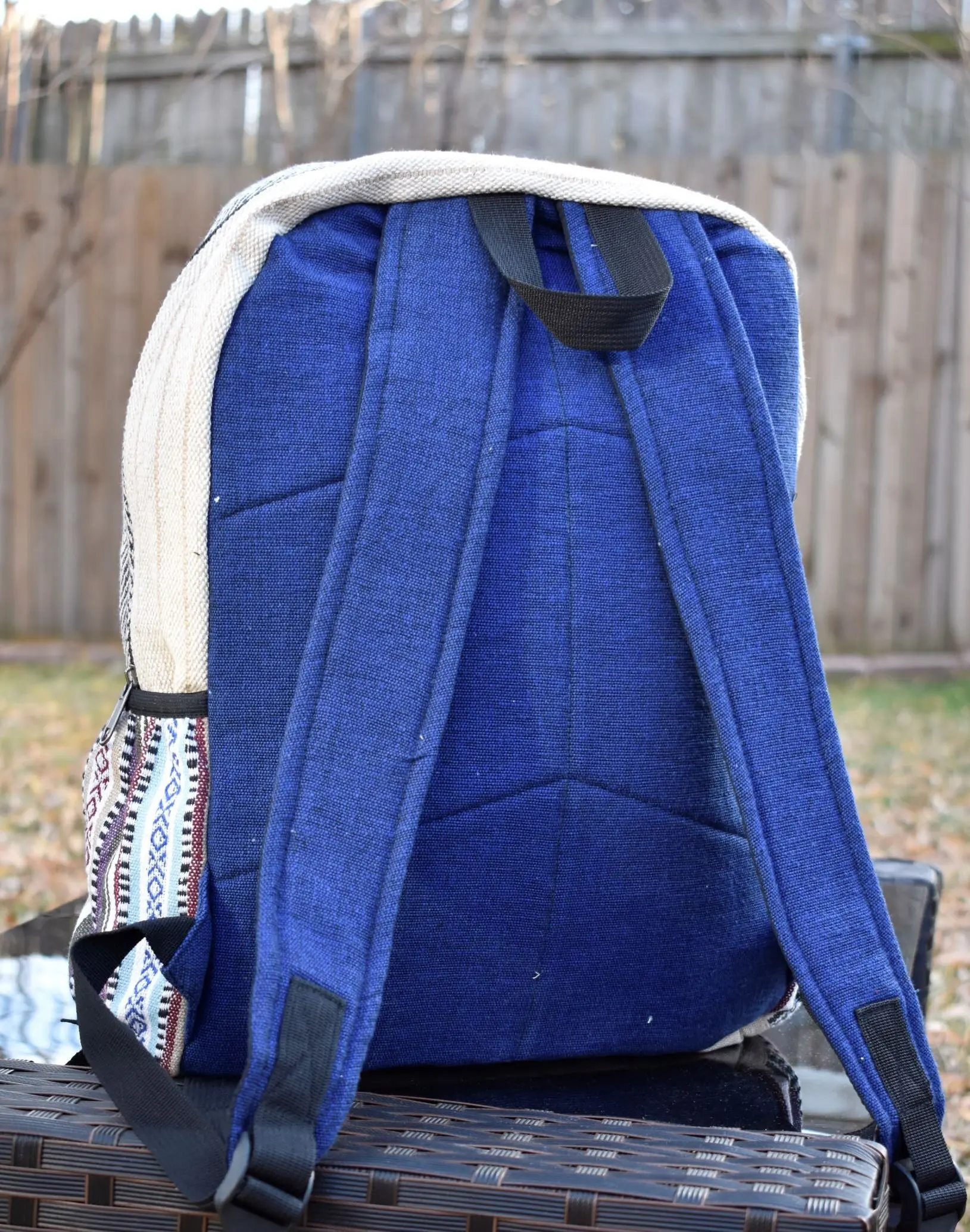 Namaste Hemp 3 Color Backpack - Versatile Design for Everyday Use