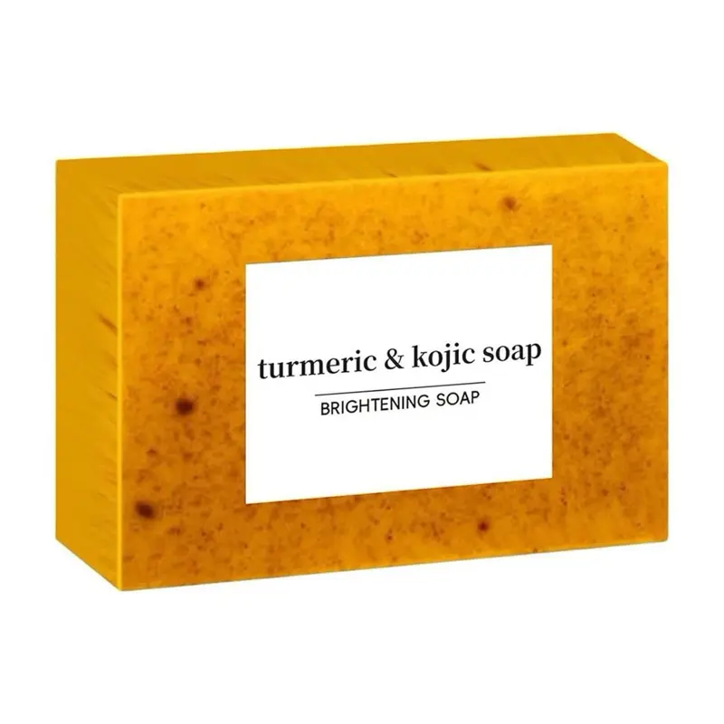 Turmeric-Kojic Acid Cleansing Bar Soap for Face & Body